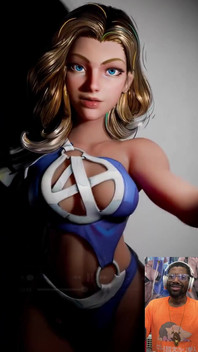 Sue Storm Makes a Special Bald Pussy Video for You to Jerk off Too