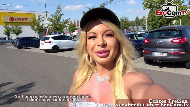 EroCom: German outdoor blinddate with big tits muscle teen outdoor