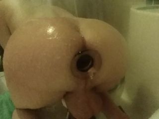 Tiffany Ciskiss: Nice Round Boy Boots and Plump Balls Thick Glass Anal...