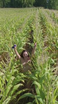 Corn Field Naked Run