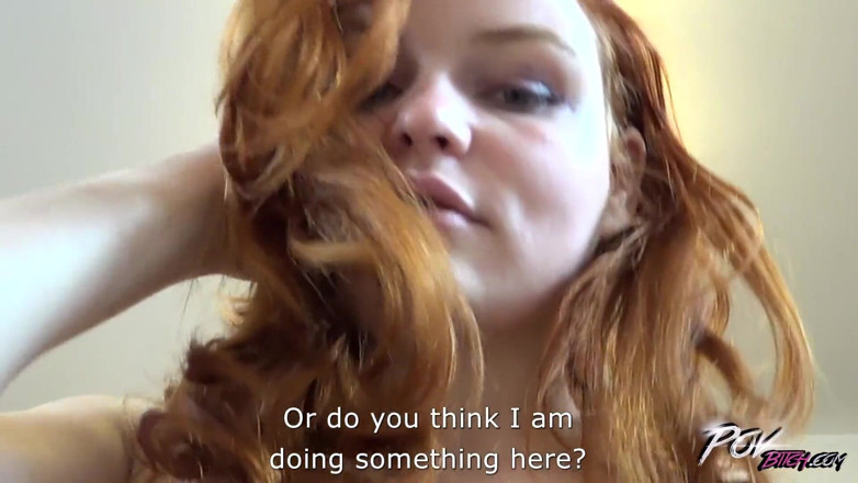 POV Bitch: Plowing a red pussy bush