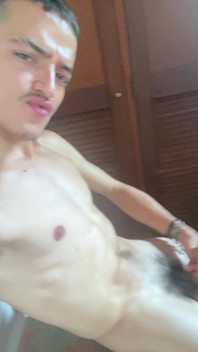 Young Guy Masturbates