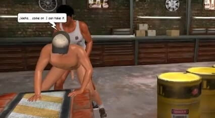 Mr. Gay cartoon movies: Hot tools