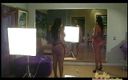 Erotic Female Domination: Dos chicas culonas en bts