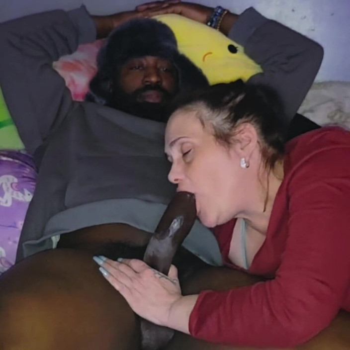 Magic gums: Napalona obsesyjna macocha ssie i pieprzy BBC, aż spuści się...