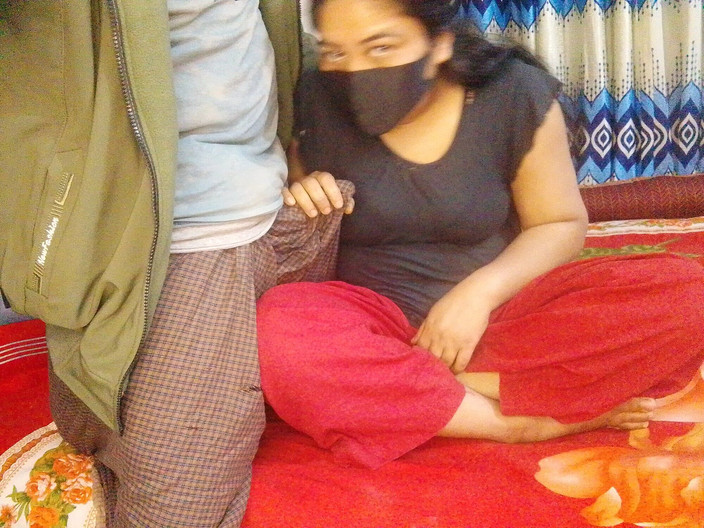 Sabina244: Sexy desi bhabhi mit Dewar romantischem fick-blowjob