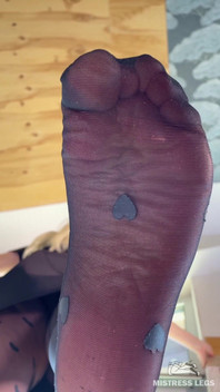 Nylon Toes Play - Then Step on Your Face