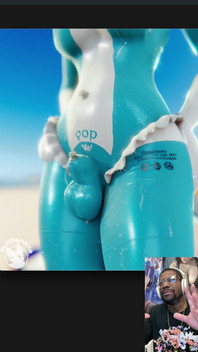 Cute Inflatable Transgender Demonstrates Her Semen Water for Anyone Who’s Fucking Thirsty