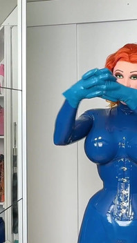 Un día como muñeca viviente