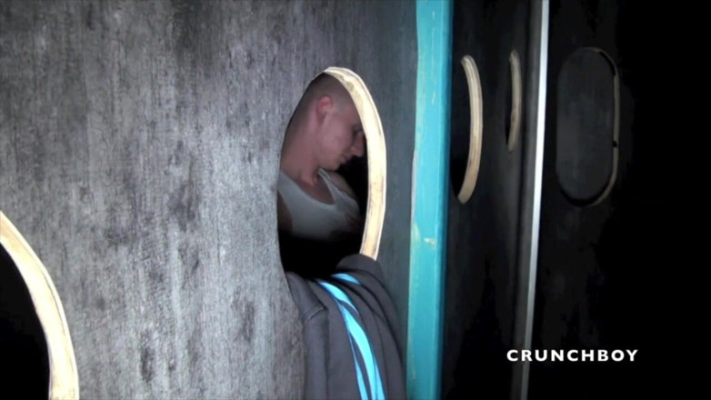 STRAIGHT BOY CURIOUS: Straight boy sucked by gay with sneakees domination