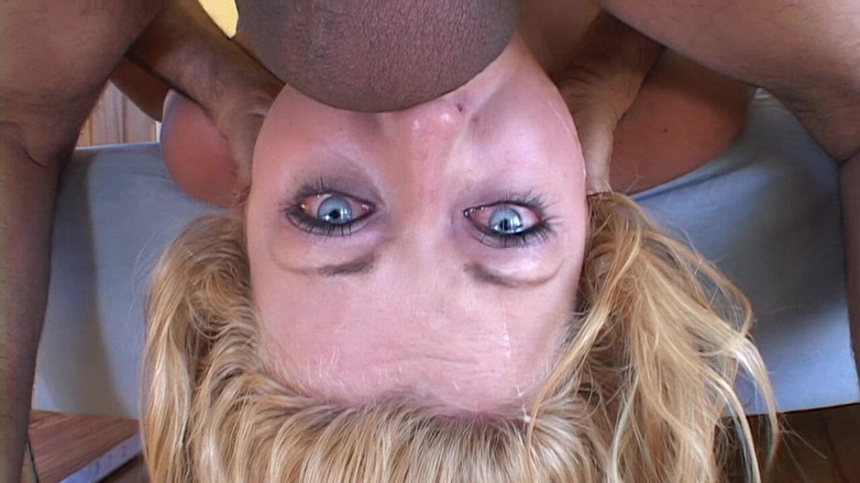 RETROXXX: Blonde Nympho Slut Wrecked by 4 Massive Cocks in Epic Cum...