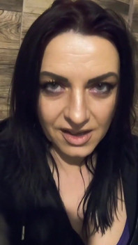 Zgrane rajstopy Pee Fetish - Blue Lingerie, Close-up Pussy Pee and Toilet Mess