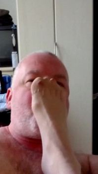 Sexy Babiččiny Nylonové Nohy