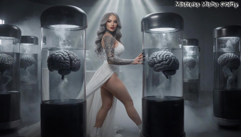 Goddess Misha Goldy: Můj pach z tebe dělá mou slabou malou couru, náchylnou...