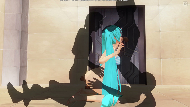 H3DC: Miku dicrot tiga kali hentai 3d