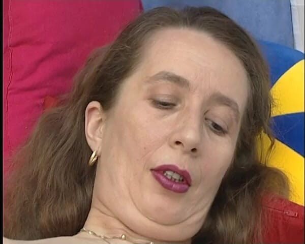 YOUR FIRST PORN: Grandma Evelin Puts a Dildo in Bernd's Ass