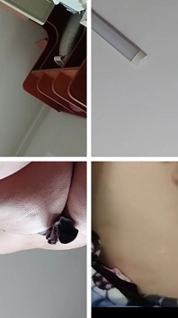 Bini amatur menjolok pepek orgasme dengan merintih. Pantat besar latina, tetek besar.