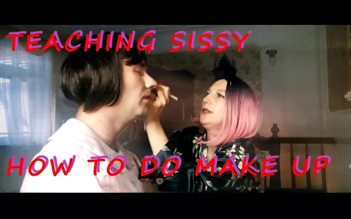 Lady_Angela: Lady Angela Teaching Sissy How to Do Make up -tutorial Mistress...