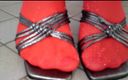 Carmen_Nylonjunge: Las pantimedias rojas finas