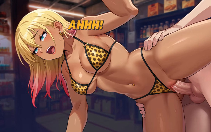 Adult Games by Andrae: Ep2: kasiyer iş yerinde iyi bir seksi seviyor - hentai hikayesinin...