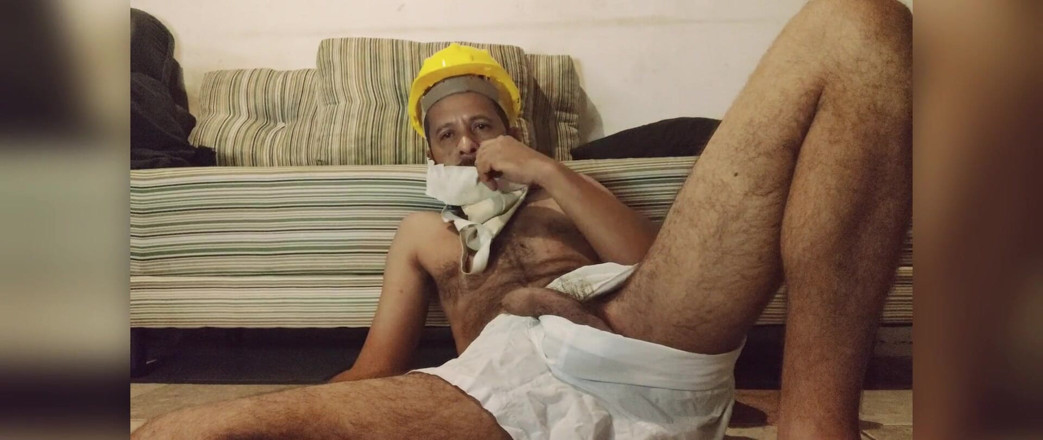 Stink HairyMale: Cum Rag