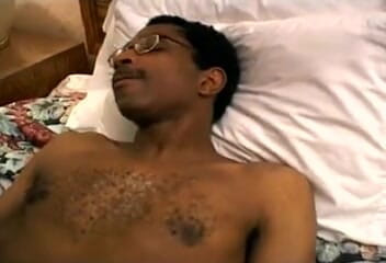 First Black Sexperience: Awesome brunette babe likes to walk on black dude's dong...