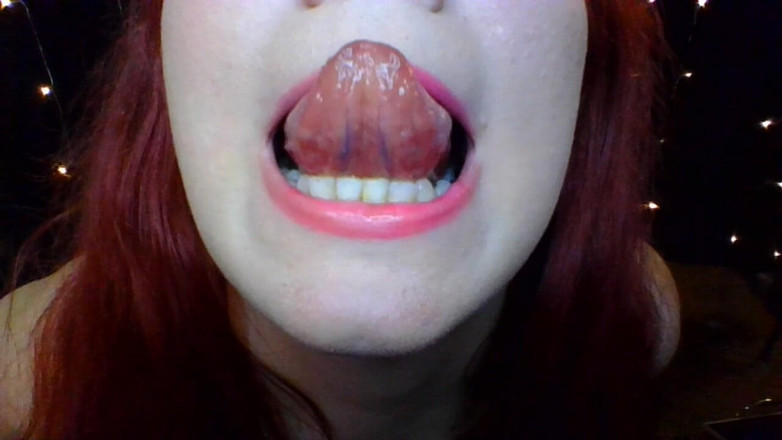 Scarlet Vixen: Licky licky - zunge &amp; mund fetisch