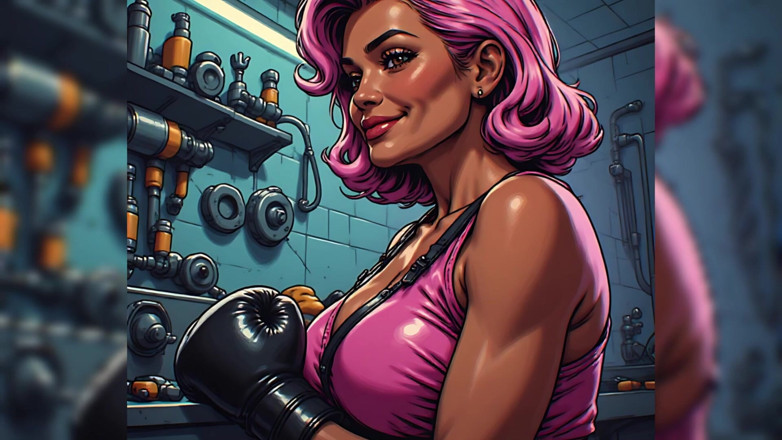 AI Porn: Femmes sexy, art de boxe