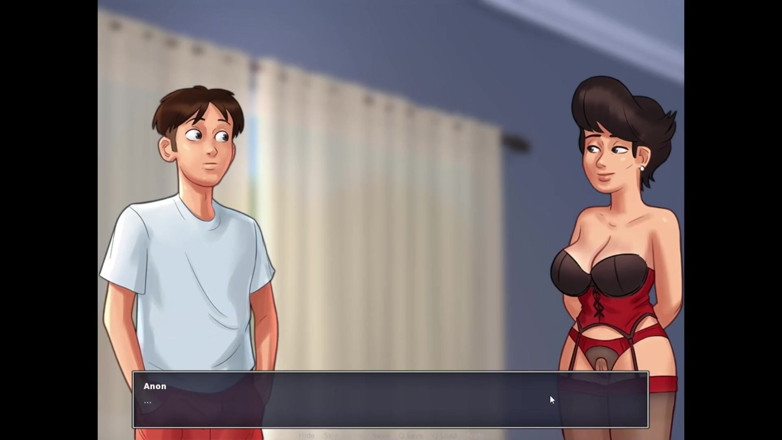 LewdArcade: Summertime saga miss dewitt &amp; helan &amp; eve animation collection [parte 11] gioco di...