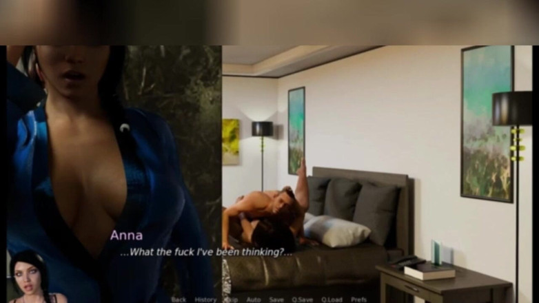 3DXXXTEEN2 Cartoon: Anna moves into her new apartment. 3D porn cartoon sex