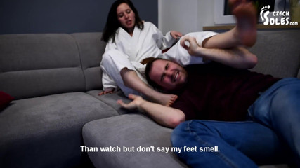 Czech Soles - foot fetish content: Karate Foot Fetish and Domination