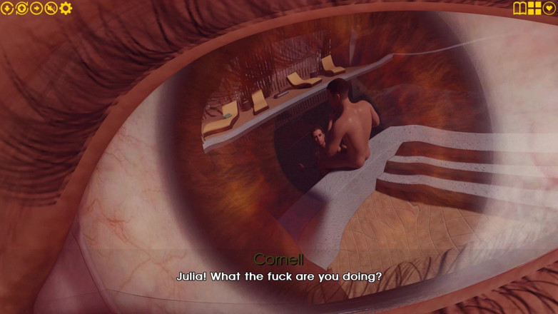 3D Cartoon Porn: 내 쾌락 22 - 줄리안, 줄리아, 바바라와 다프네 극적인 장면