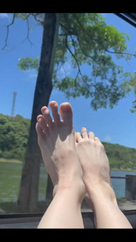 For My Feet Lovers Would You Put Some Oil on and Massage Them for Me?