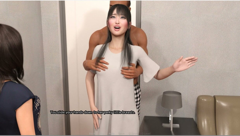 XXX Games Bunk: Grandma's House - Gameplay - Roleplay - Petite Tits Stepmom Teased by the...