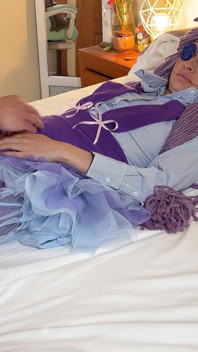 Hai comprato una nuova bambola di straccio per il tuo letto