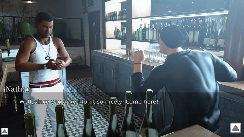 Nerom life: Die stiefmutter gab ihrem stiefsohn einen sanften kuss auf die...