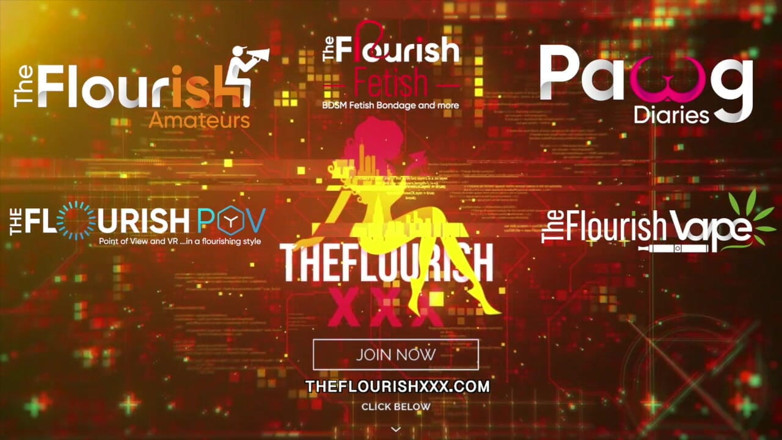 The Flourish XXX: Seks bertiga Kebebasan Selatan Panas Aka Lani Rails, Daisy Diva...
