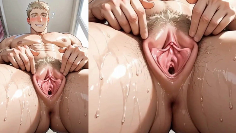 Real story futanari JOI: A Hot Blond Trans Man Had His Pink Pussy Fucked...