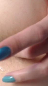 Very Close up Wet Sloppy Anal Fingering