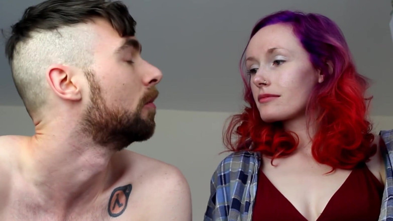 Goddess Transcendence: Cocu et féminisé par un couple alpha sexy, humiliation de...