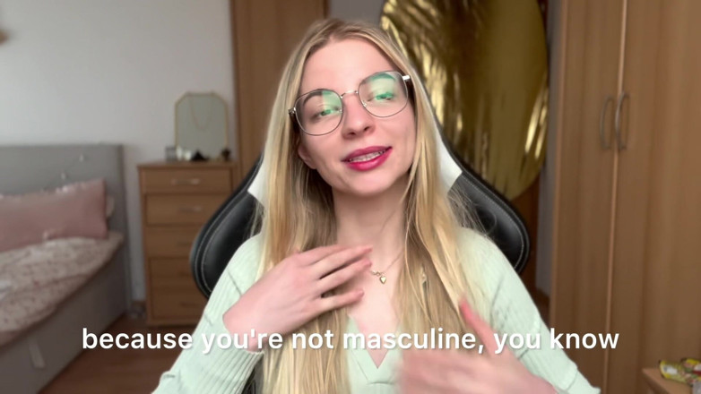 Goddess_Bella_Rae: We Both Know Youre Gay