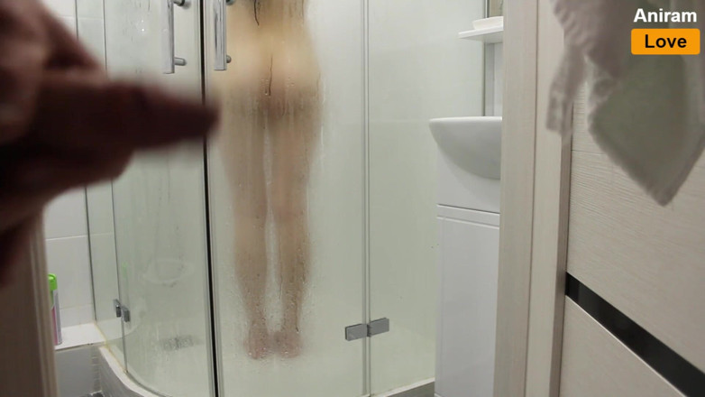 AniramLove: Caught step sister surprised in the shower and fucked from...