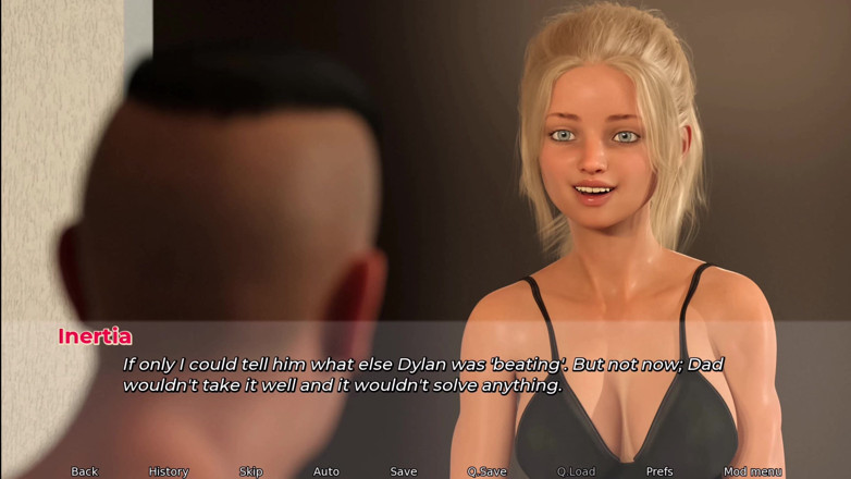Johannes Gaming: Quán tính 1. Tenika &amp; Inertia đang tắm cùng nhau.