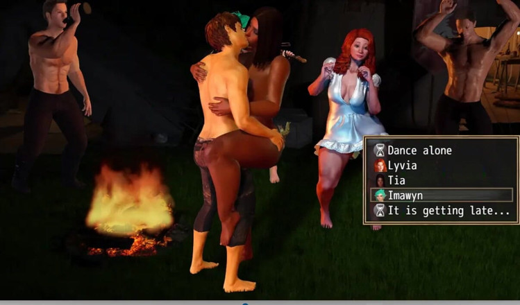 XXX Games Bunk: Boj s hříchy - Hra - Roleplay - Tia -manželka tančí s cizincem na...