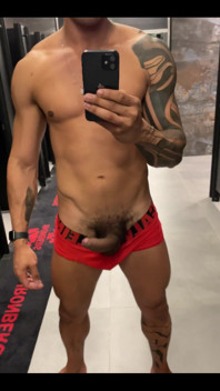 In the Gym Bathroom