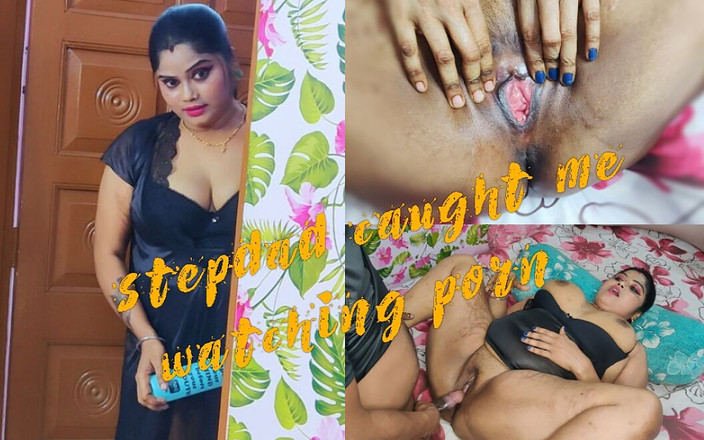 Horny Rose: Nevlastní otec načapal nevlastní dceru Musterbate