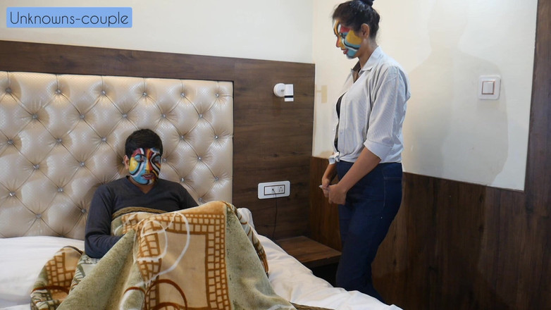 Unknowns couple: Sexy Nurse and Horny Patient Part One