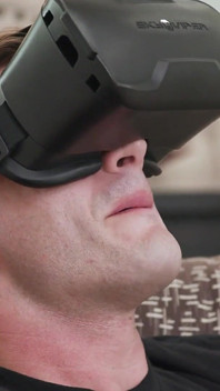 Stepmom Gets a Cum Facial and Makes VR Feel Very Real for Her Stepson!
