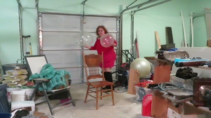BBW nurse Vicki adventures with friends: My Fat Ass Pops Some Huge Clear Balloons
