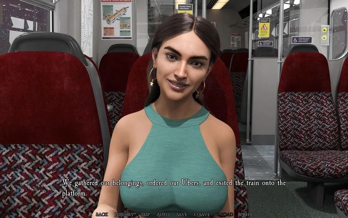 Dirty GamesXxX: Blote getuige: het hete Indische Desi-meisje uit de trein ep 1